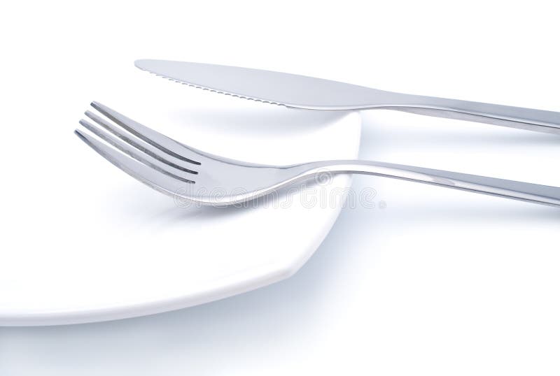 Knife and fork stock photo. Image of fork, metal, elegance 19951522