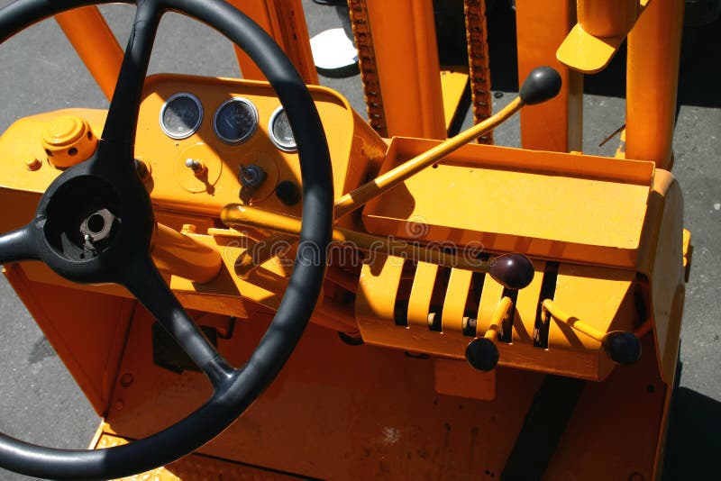 Fork lift controls