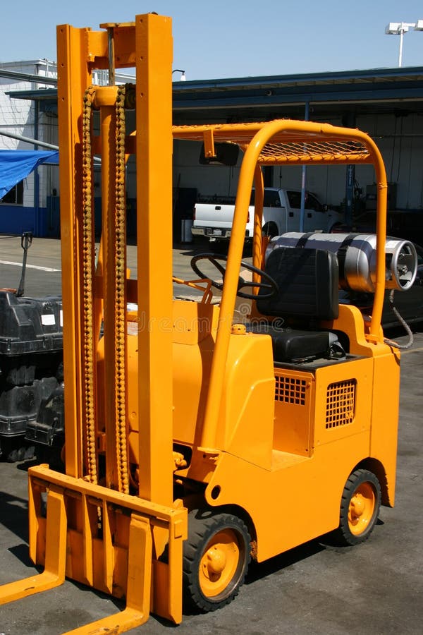 Forklift imagens de stock royalty free Forklift imagens de stock royalty free