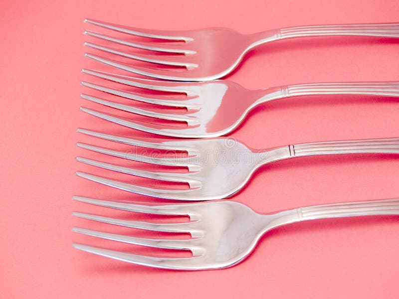 Forks stock photo. Image of cutlery, single, kitchen 10837922
