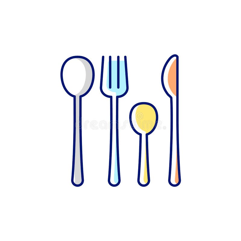 Utensils Coloring Stock Illustrations – 427 Utensils Coloring Stock  Illustrations, Vectors & Clipart - Dreamstime