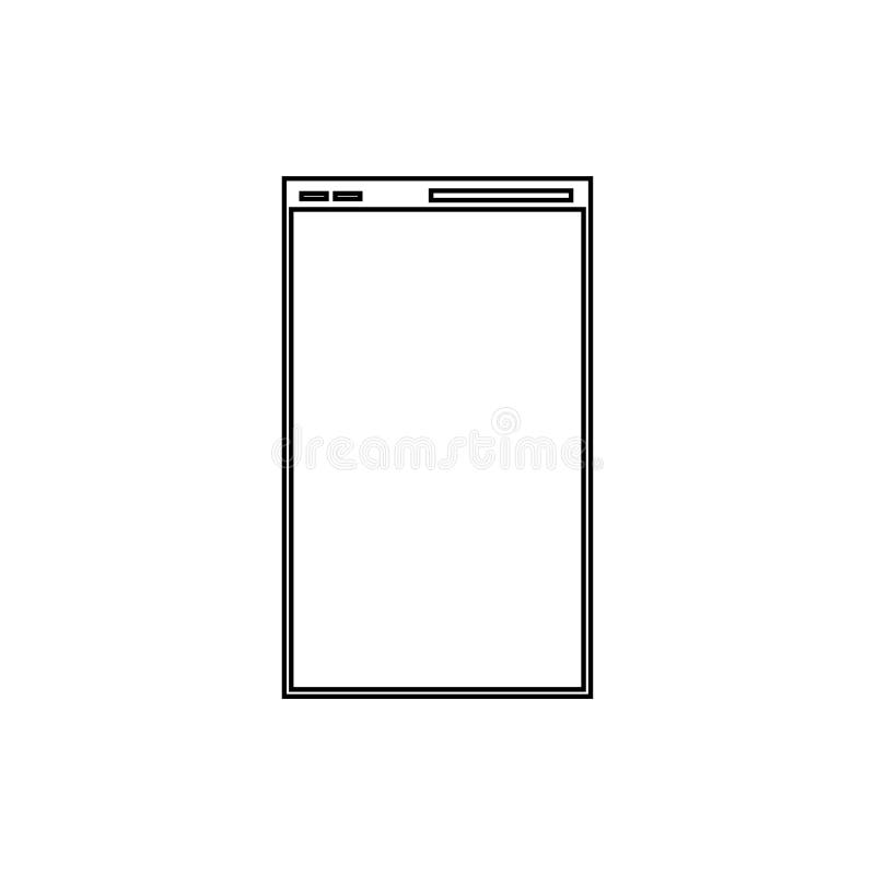 Web page icon. Internet window symbol royalty free illustration Web page icon. Internet window symbol royalty free illustration