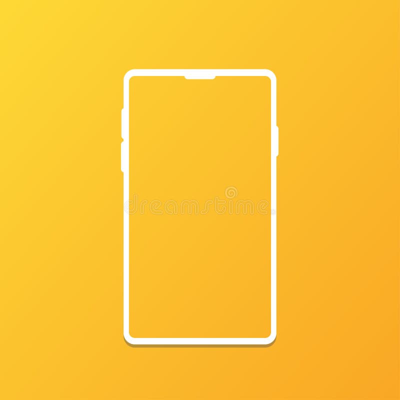 forma blanca del fondo de la pendiente del teléfono móvil libre illustration forma blanca del fondo de la pendiente del teléfono móvil libre illustration