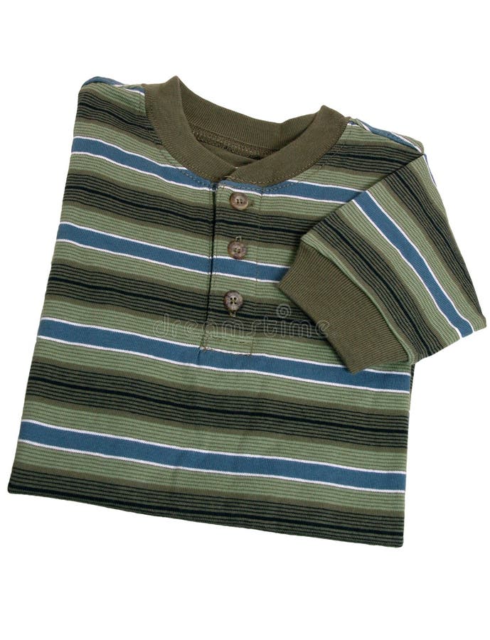 Forma: Camisa longa listrada da luva do menino da criança imagem de stock royalty free Forma: Camisa longa listrada da luva do menino da criança imagem de stock royalty free