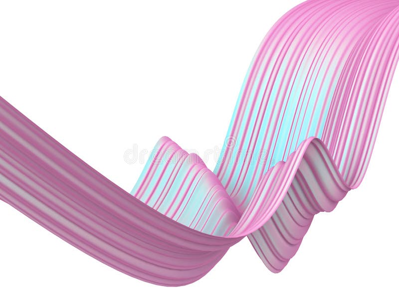 Forma colorida abstrata da fita ilustração royalty free Forma colorida abstrata da fita ilustração royalty free