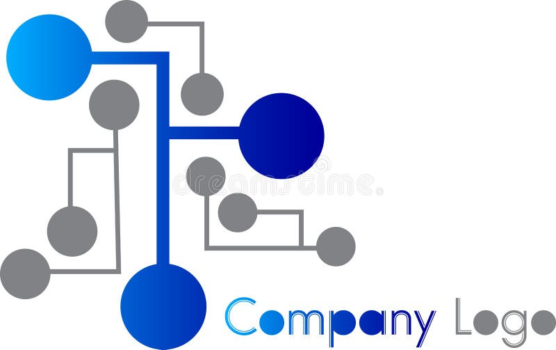 Forma de circuito ilustração do vetor