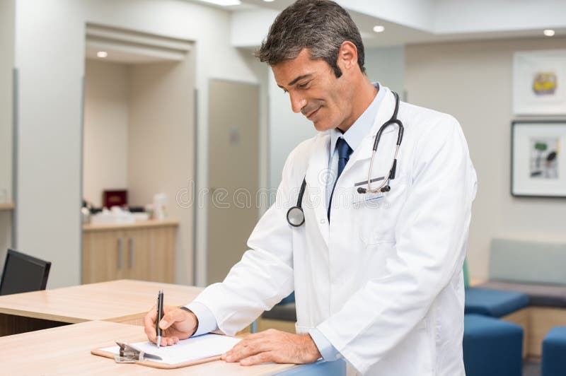 Forma de firma del doctor imagen de archivo. Imagen de forma 90790863