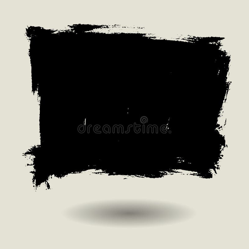 Forma del cuadrado del fondo de la textura del cepillo del Grunge stock de ilustración Forma del cuadrado del fondo de la textura del cepillo del Grunge stock de ilustración