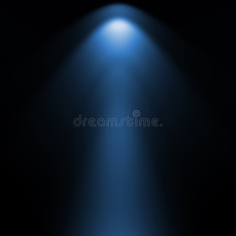 Forma della luce 3d sulla parete illustrazione di stock