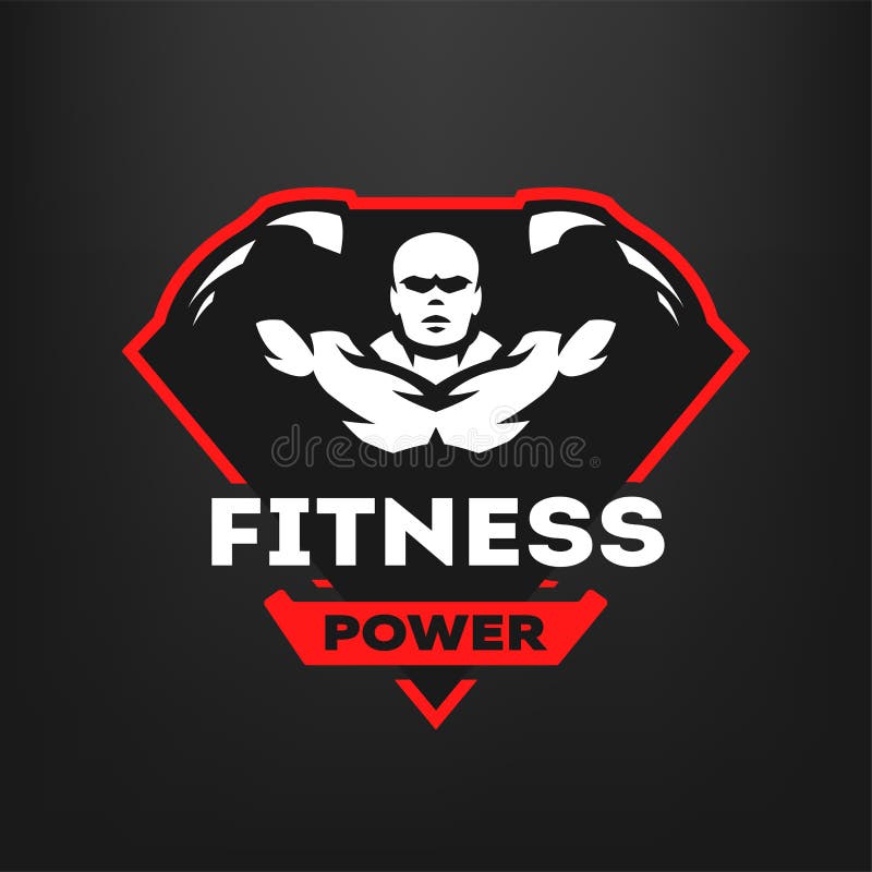 Forma fisica di energia, logo di sport illustrazione vettoriale Forma fisica di energia, logo di sport illustrazione vettoriale