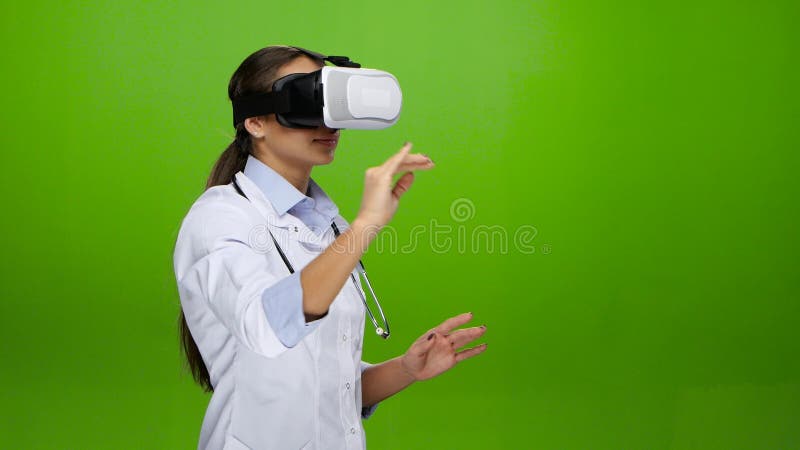 Formation utilisant des verres de réalité virtuelle médecine banque de vidéos