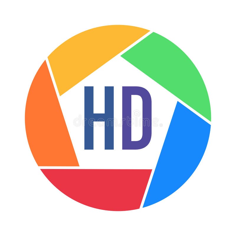 Formatos video de la foto hechos en colores del arco iris libre illustration Formatos video de la foto hechos en colores del arco iris libre illustration