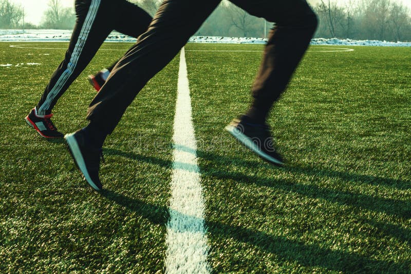 Formação no futebol arquivado imagem de stock royalty free Formação no futebol arquivado imagem de stock royalty free