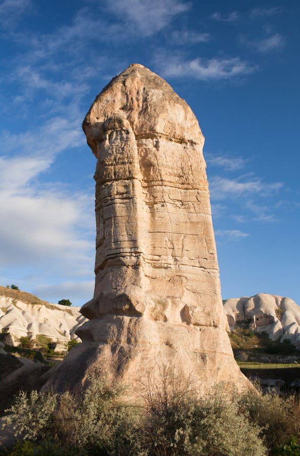 Formações Geological em Cappadocia, Anatolia, Turquia imagem de stock Formações Geological em Cappadocia, Anatolia, Turquia imagem de stock