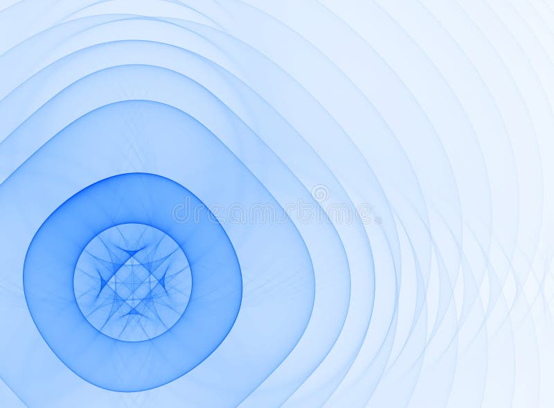 Forme bleu-clair transparente abstraite illustration stock Forme bleu-clair transparente abstraite illustration stock