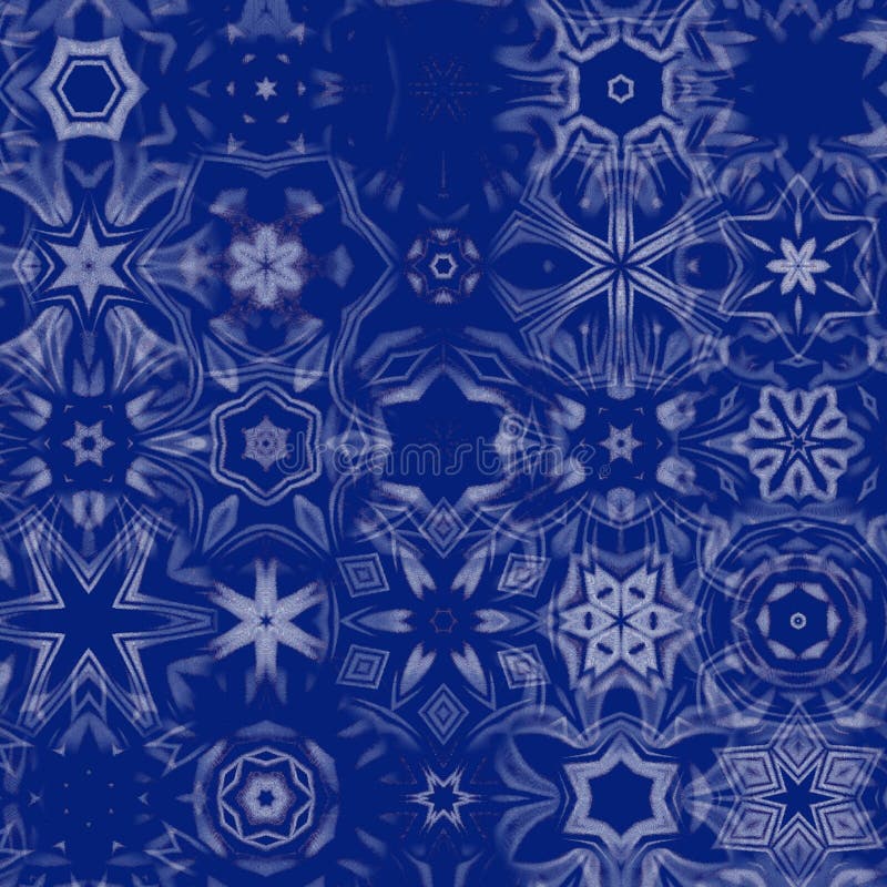 Forme de fundal abstracte cu textură neclară. albastru adânc stock illustration