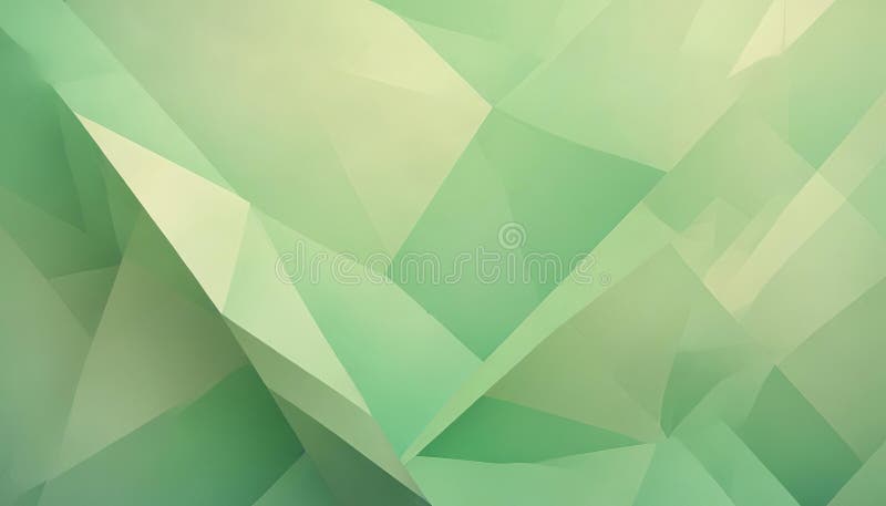 Forme e linee geometriche minime a colori verdi chiaro illustrazione vettoriale