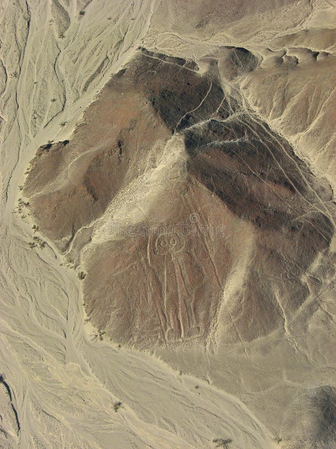 Forme misteriose di forme a Nazca nel Perù