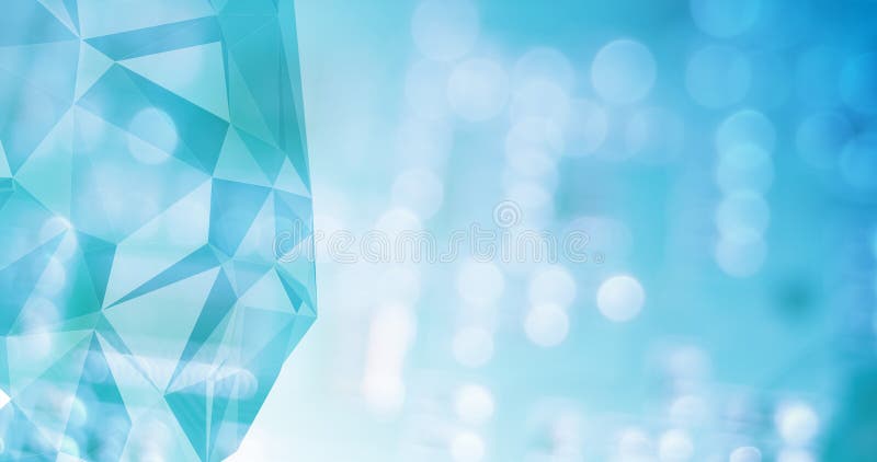Forme poligonal futuriste conexiune fundal science fiction stock illustration