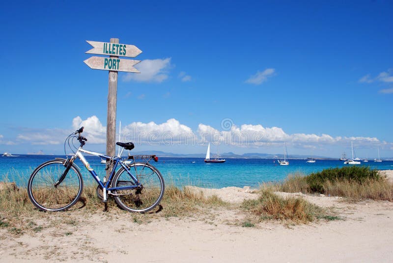 Formentera plaża obrazy royalty free Formentera plaża obrazy royalty free