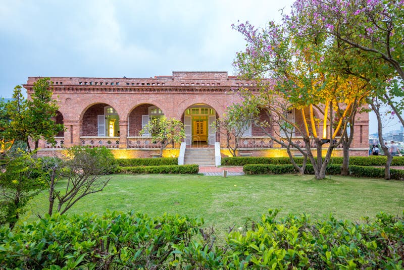 British Consulate Historical Building Kaohsiung Taiwan Stock Photos