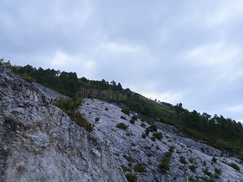 Former Eruption of Mount Toba Which is Still Active Stock Image Image