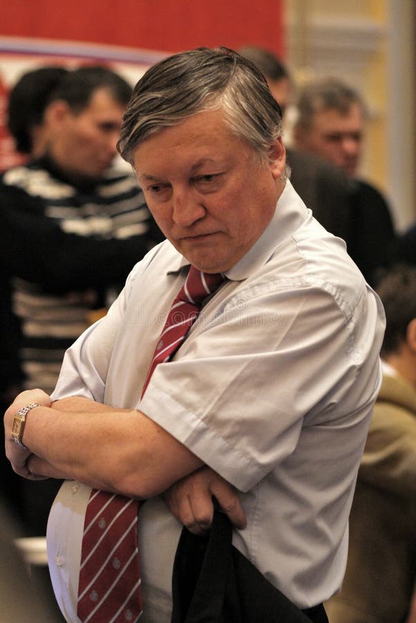 Anatoly Karpov editorial photo. Image of play, chess - 12001691