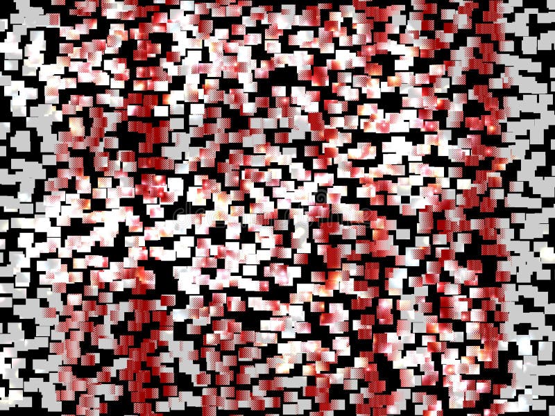 Formes rouges argentées fond futuriste, formes, texture abstraite illustration libre de droits Formes rouges argentées fond futuriste, formes, texture abstraite illustration libre de droits