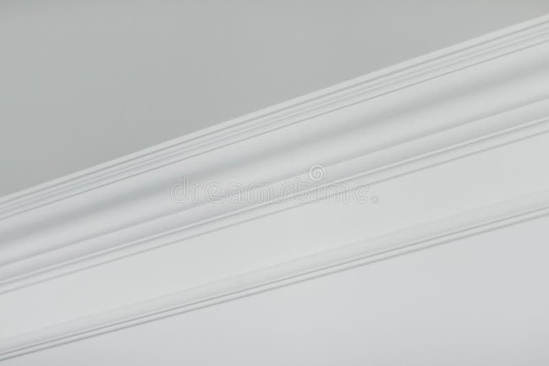 Formowanie szczegółów sufitu, projektu wnętrza i architektonicznego tła abstrakcyjnego obraz royalty free