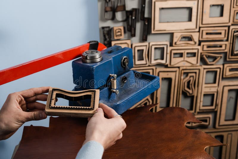 Forms for Leather Punching Press for Punch Genuine Leather. Craftsman