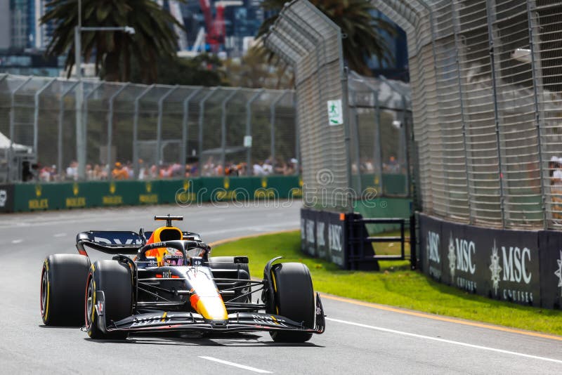 2022 Formula 1 Australian Grand Prix Qualifying Day Editorial Stock