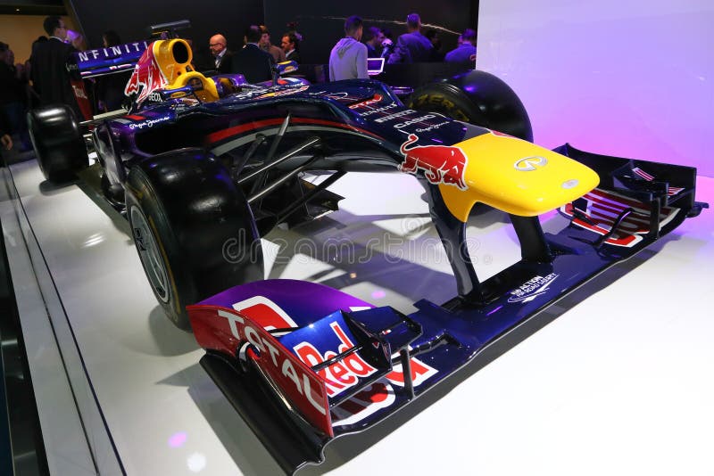 Formula One Red Bull Racing Car - F1 Photos Editorial Photo - Image of ...