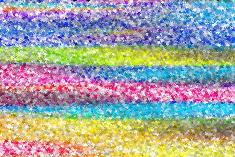 Formulários da estrela do rosa e formas amarelos azuis, fundo abstrato geométrico imagem de stock royalty free Formulários da estrela do rosa e formas amarelos azuis, fundo abstrato geométrico imagem de stock royalty free