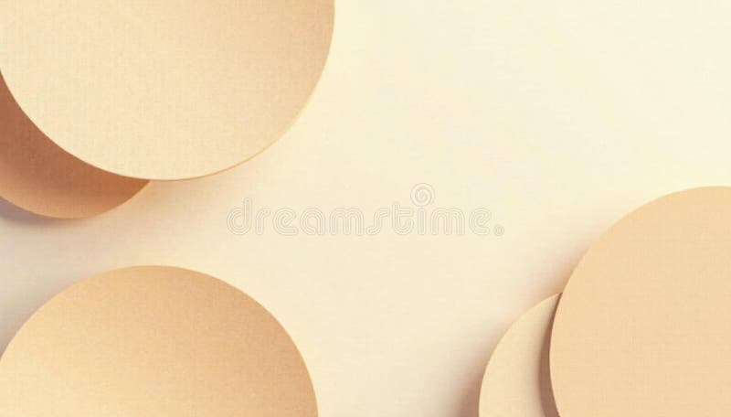 Formă abstractă de bej deschis, formă abstractă minimalistă ilustrare model sofisticat vector illustration