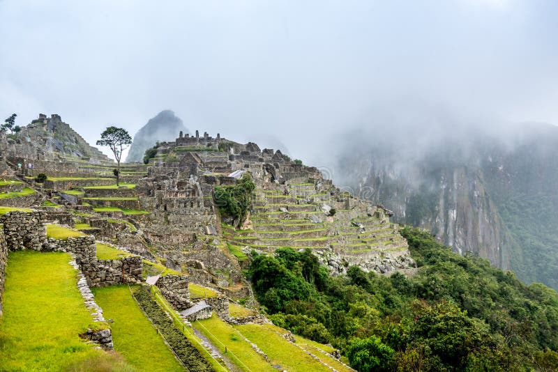 Forntida stad av Machupicchu arkivbilder Forntida stad av Machupicchu arkivbilder