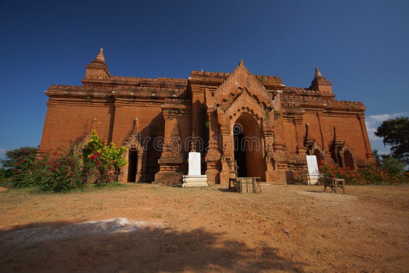 Forntida tempel av Bagan, Burma, Asien royaltyfri fotografi Forntida tempel av Bagan, Burma, Asien royaltyfri fotografi