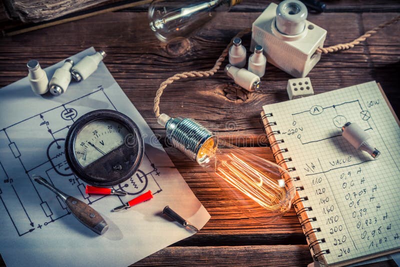 Forschung bezogen auf Strom stockfoto Forschung bezogen auf Strom stockfoto