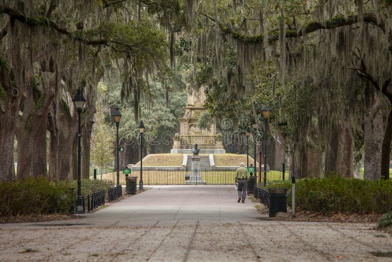 Forsyth park in savannah georgia royalty free stock image Forsyth park in savannah georgia royalty free stock image