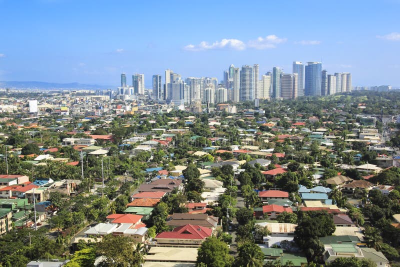 Fort bonifacio skyline makati city philippines stock photography Fort bonifacio skyline makati city philippines stock photography