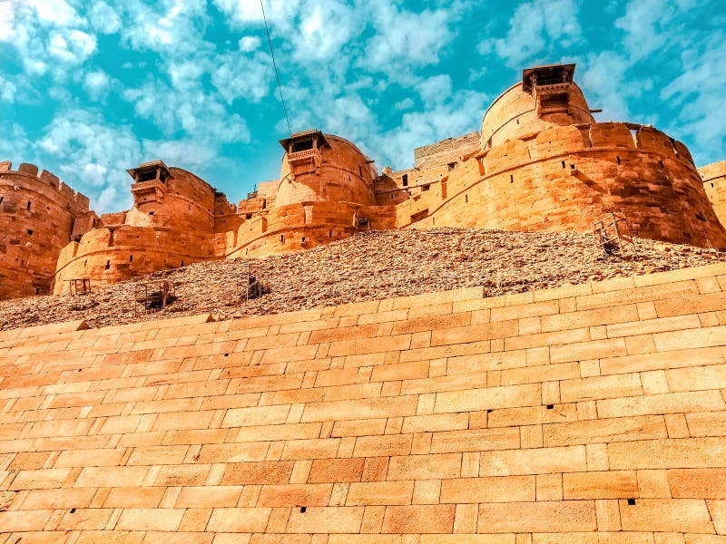 Fort de Jaisalmer au R?jasth?n, Inde images stock Fort de Jaisalmer au R?jasth?n, Inde images stock