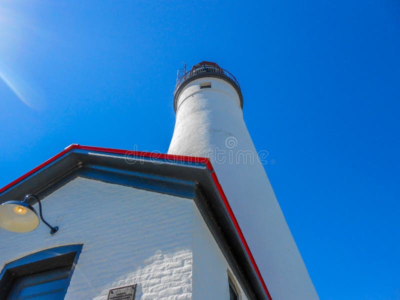 Fort Gratiot Lighthouse Looking Beautiful Stock Photo Image of