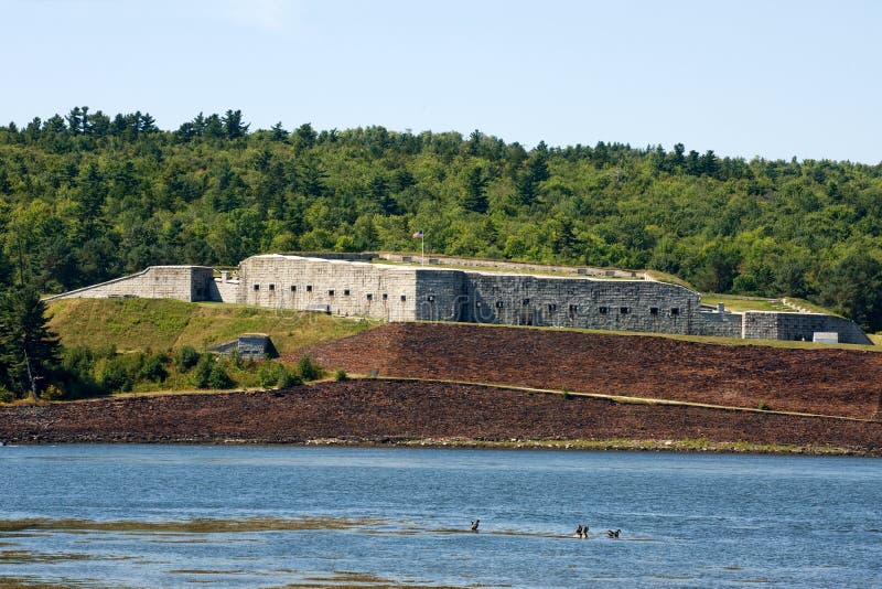 Fort Knox state park stock image. Image of state, fort 15835767