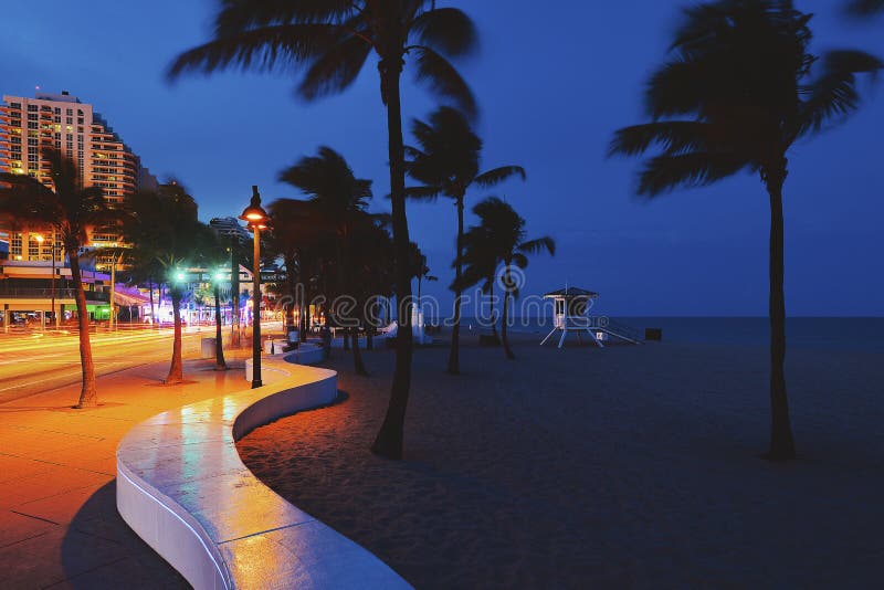 Fort Lauderdale Beach royalty free stock photo Fort Lauderdale Beach royalty free stock photo