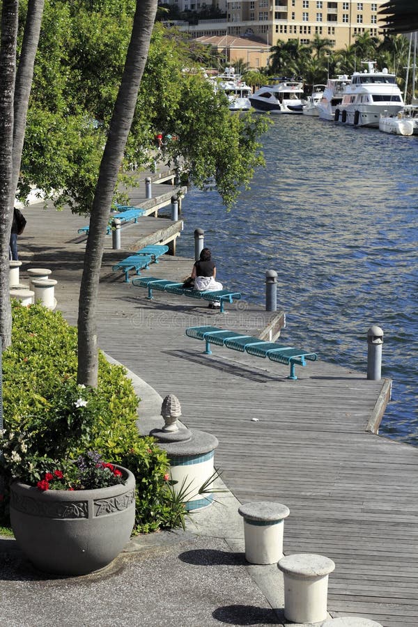 Fort Lauderdale de Riverwalk imagenes de archivo Fort Lauderdale de Riverwalk imagenes de archivo