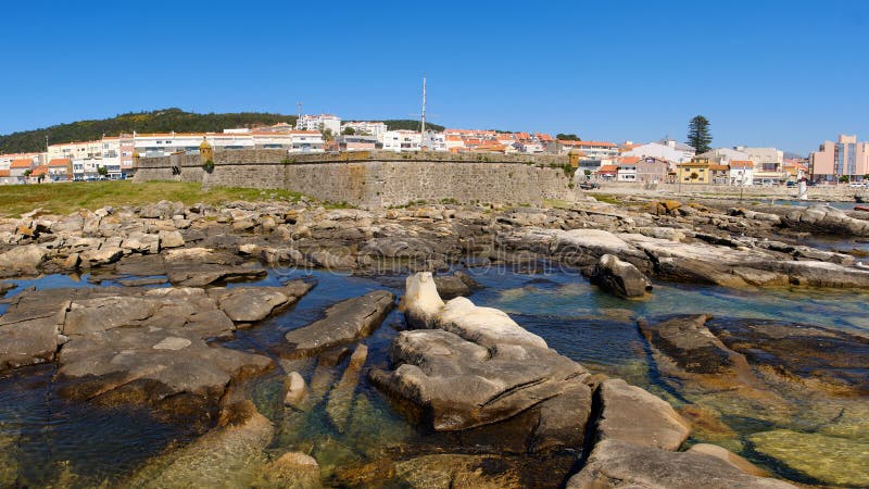 Fort, Vila Praia de Ancora stock photos Fort, Vila Praia de Ancora stock photos