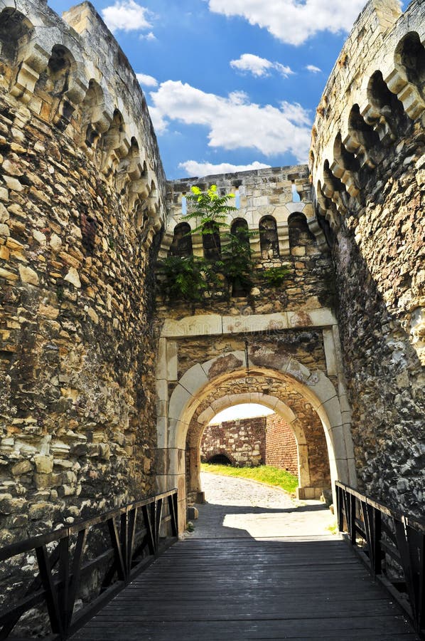 Fortaleza de Kalemegdan en Belgrado fotografía de archivo Fortaleza de Kalemegdan en Belgrado fotografía de archivo