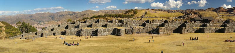 Fortaleza de Sacsayhuaman, Cusco, Perú fotografía de archivo libre de regalías Fortaleza de Sacsayhuaman, Cusco, Perú fotografía de archivo libre de regalías