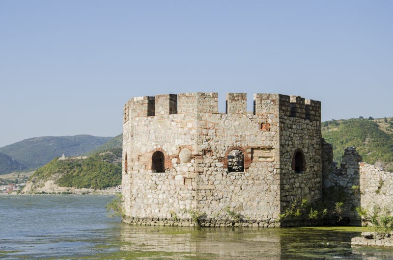 forteczny golubac Serbia zdjęcie royalty free forteczny golubac Serbia zdjęcie royalty free