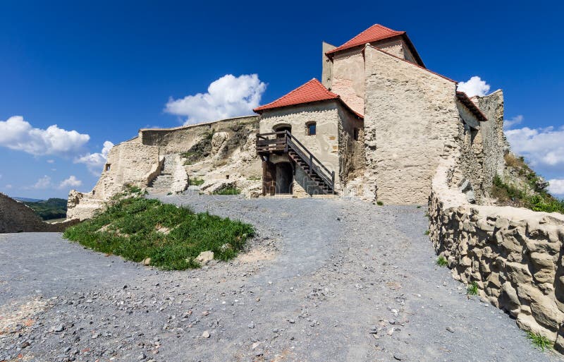 Forteresse de Rupea en Transylvanie, Roumanie image libre de droits Forteresse de Rupea en Transylvanie, Roumanie image libre de droits