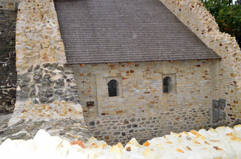 Forteresse de Suceava photo stock